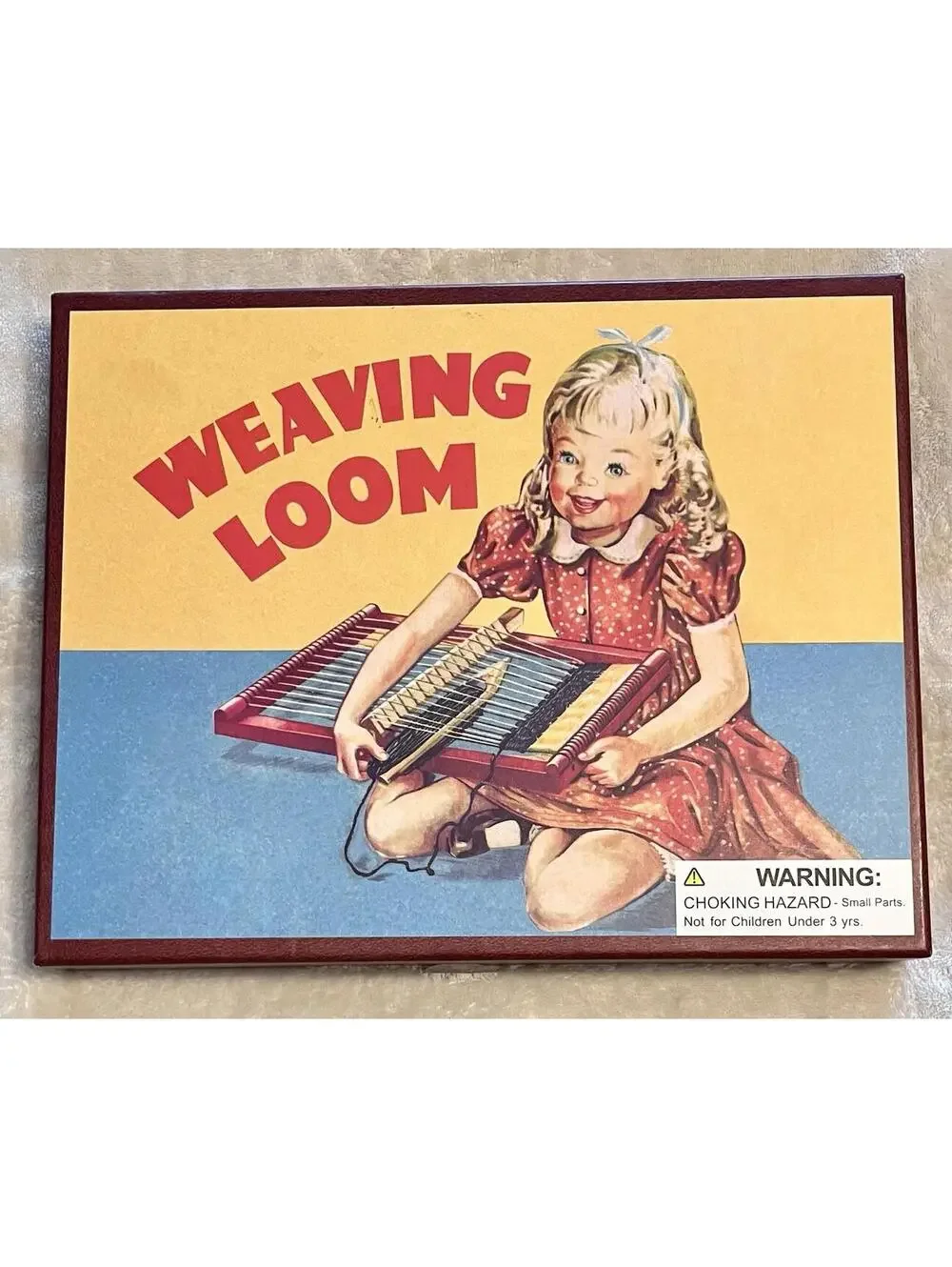 Retro Range Toys and Games Weaving Loom Designed In Great Britain